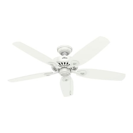 Hunter Fan Co. / Casablanca Fand Co. Hunter Fan 52in Builder Elite Energy Star Rated Ceiling Fan - Snow White 53240